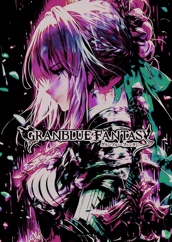 Granblue Fantasy Anime Character Poster