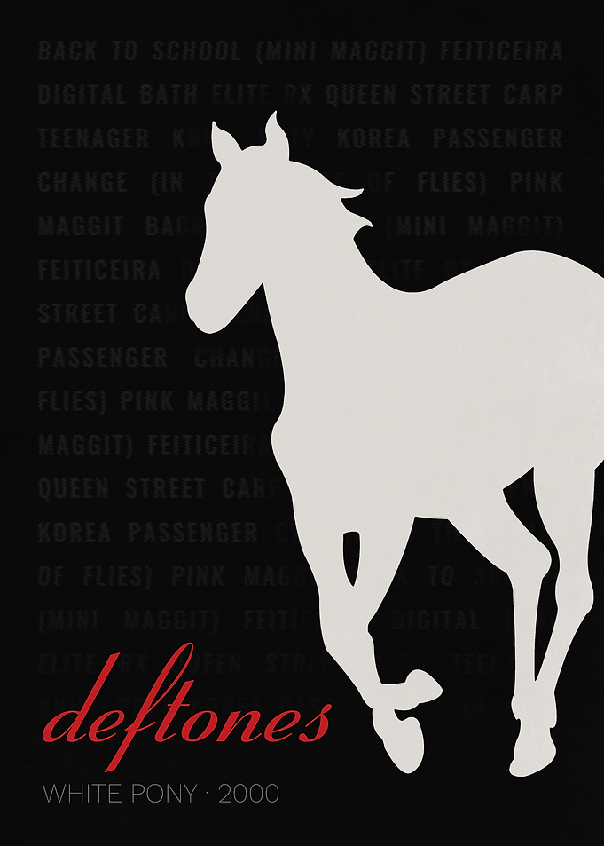 Deftones White Pony Album Poster