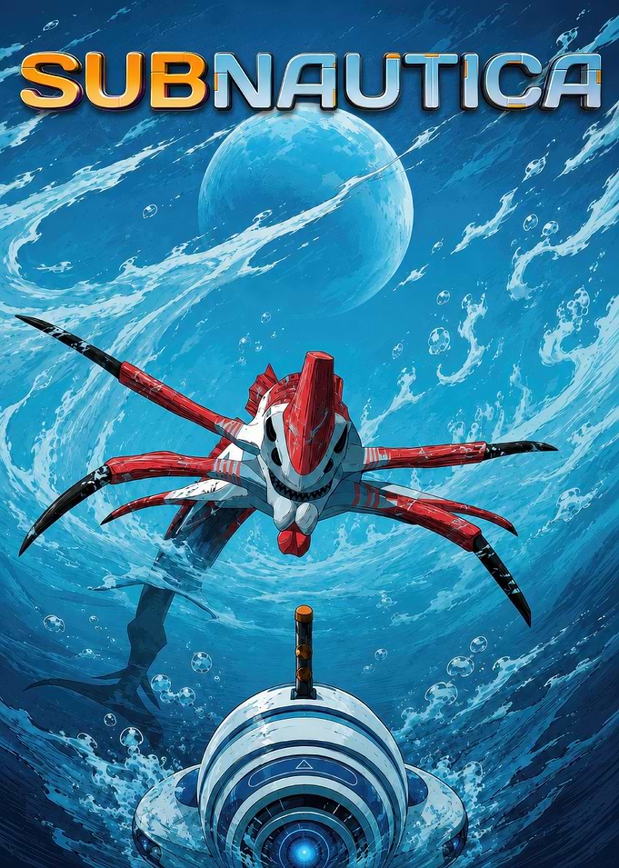 Subnautica Reaper Leviathan Encounter