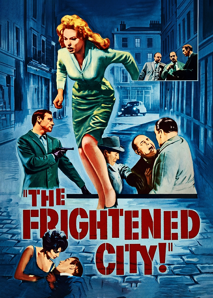 The Frightened City Vintage Movie Poster