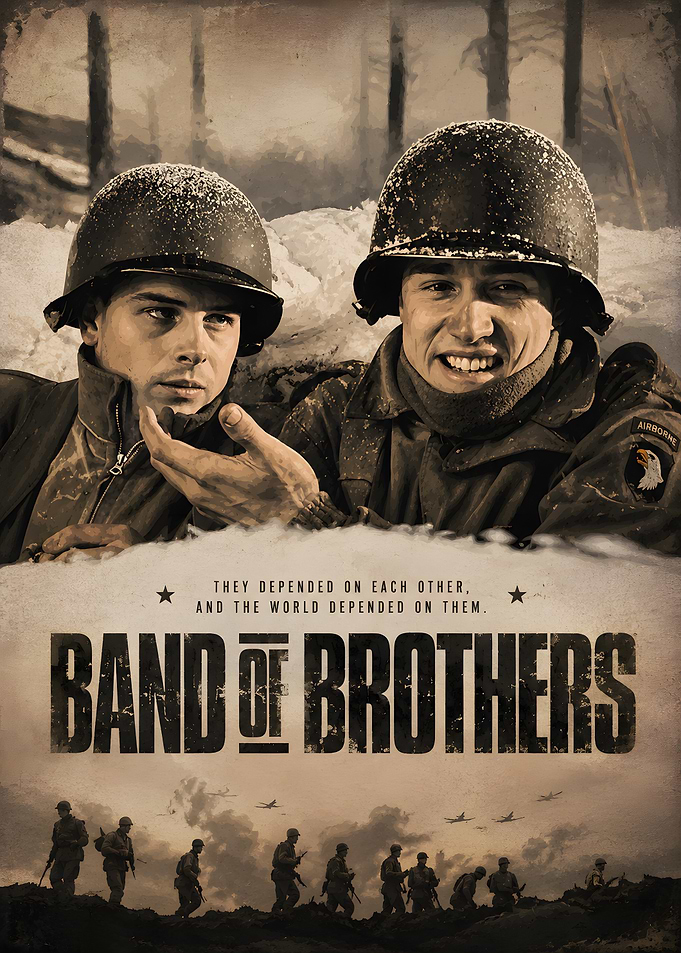 Band of Brothers TV Series Poster