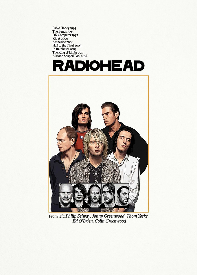 Radiohead Illustration
