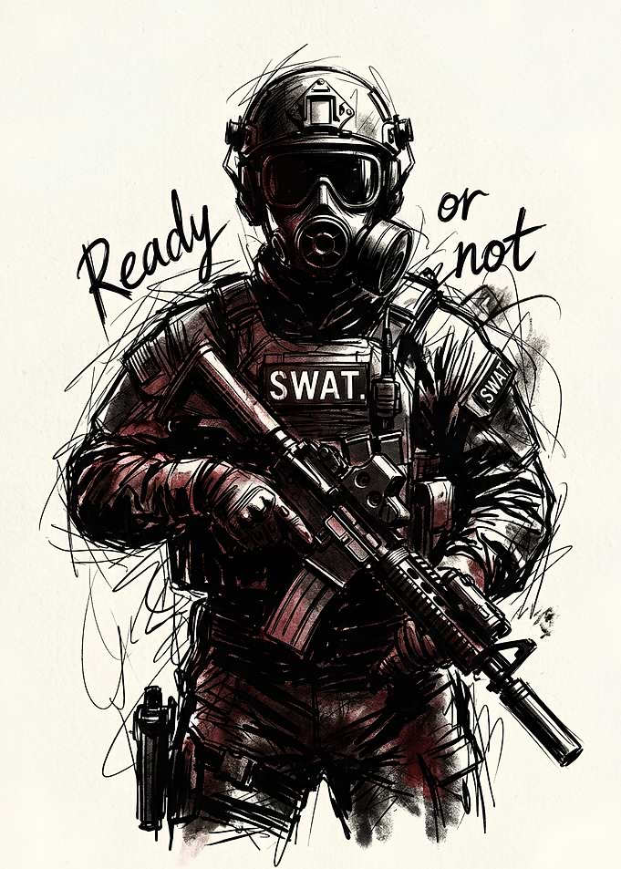 Ready or Not SWAT Tactical Soldier