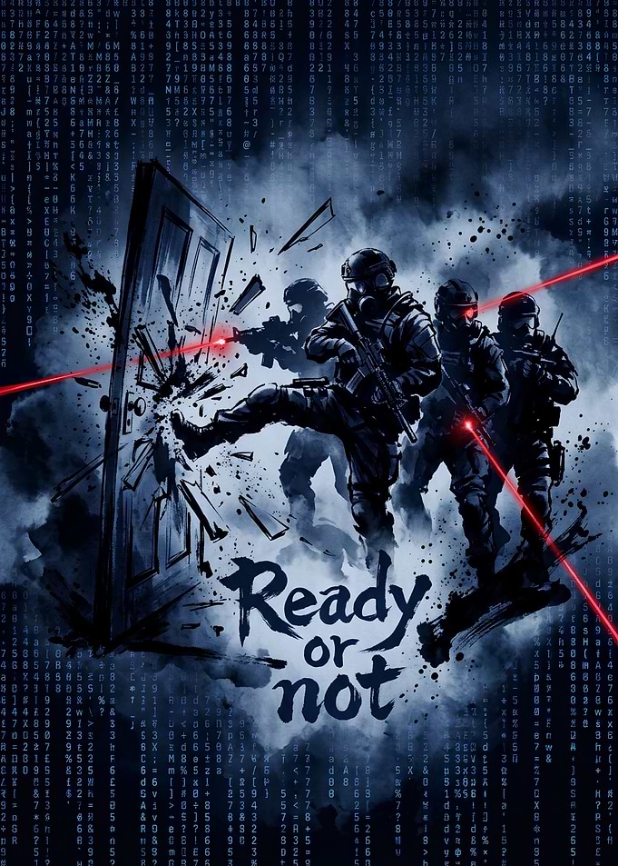 Ready or Not Tactical Game Poster