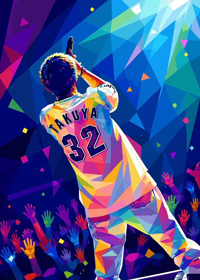 Takuya 32 Concert Pop Art