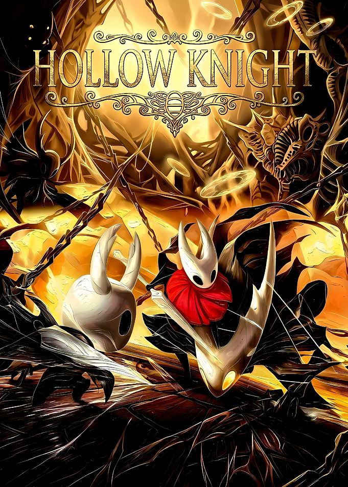 Hollow Knight Game Poster Art