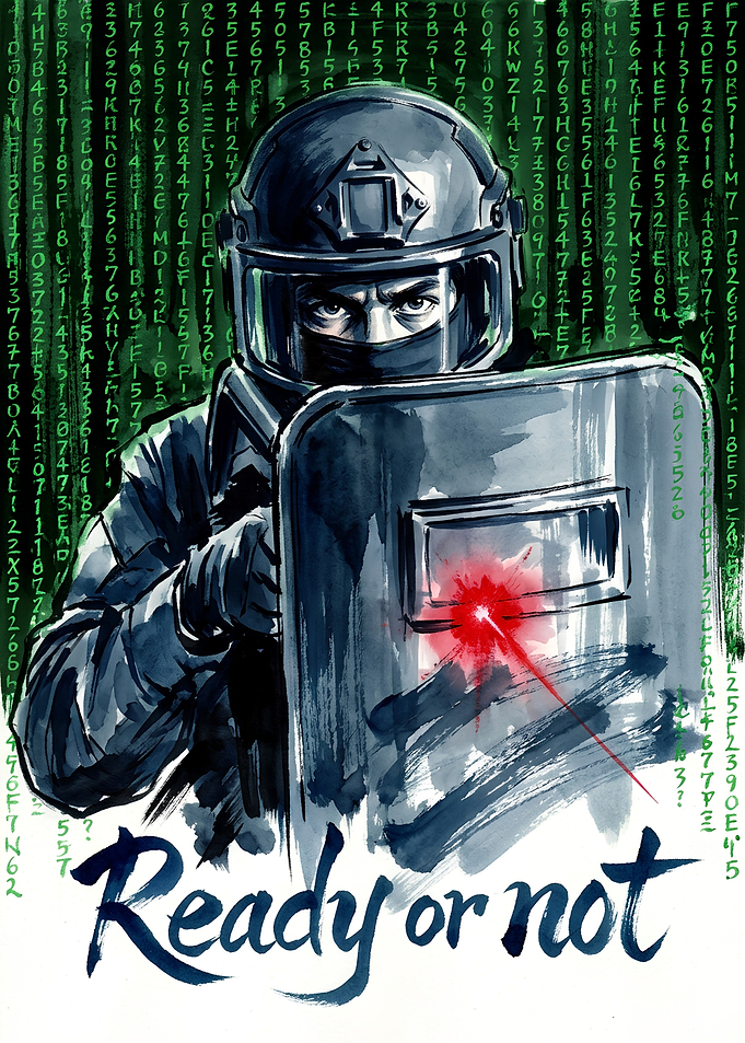 Ready or Not Tactical SWAT Illustration