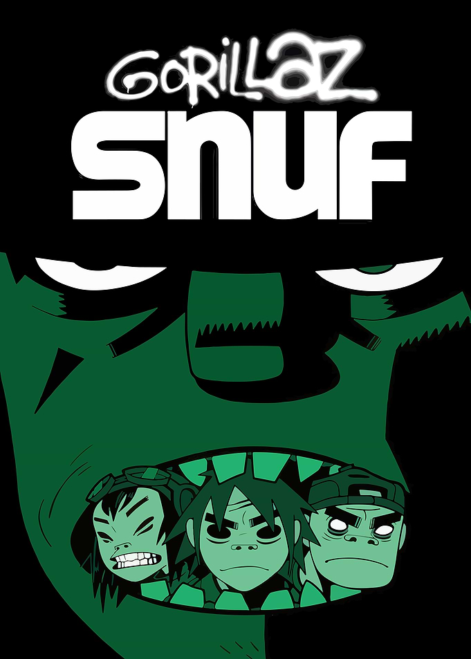 Gorillaz SNUF Fan Art Poster