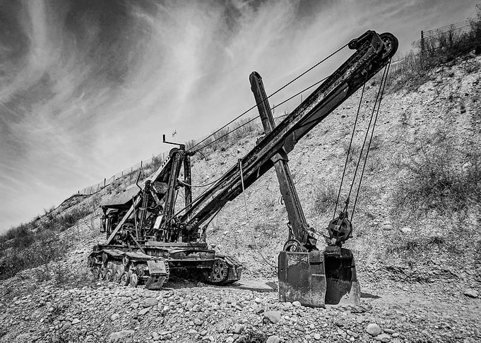 Vintage Excavator