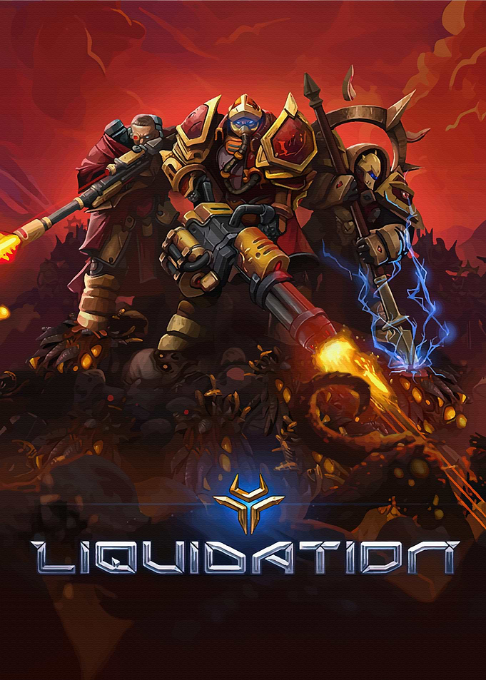 Liquidation Video Game Key Art