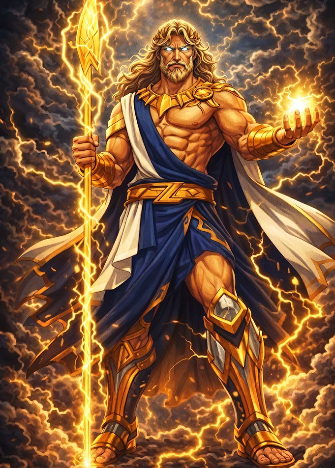 Zeus God of Thunder