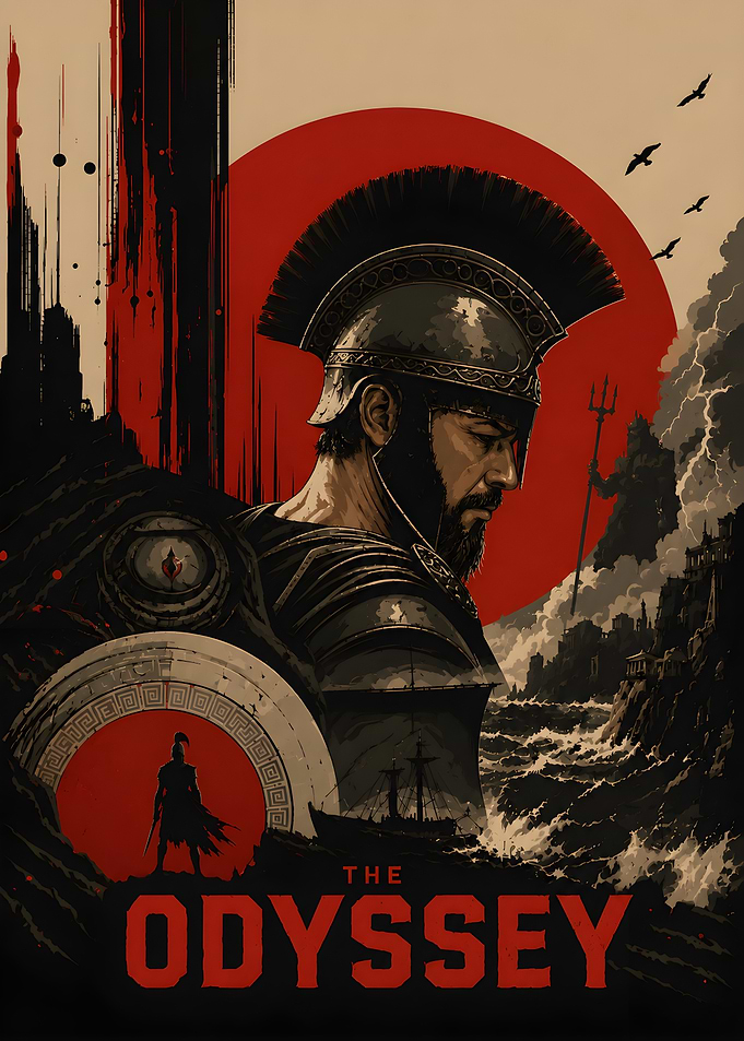 The Odyssey Greek Mythology Poster