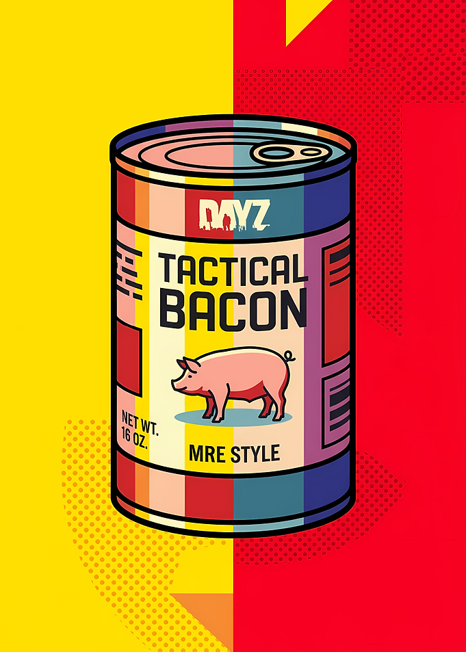 DayZ Tactical Bacon MRE Can