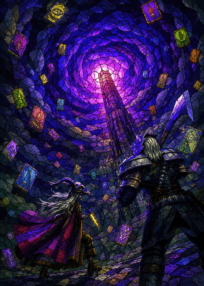 Stained Glass Slay the Spire