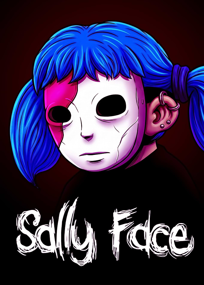 Sally Face Character Portrait