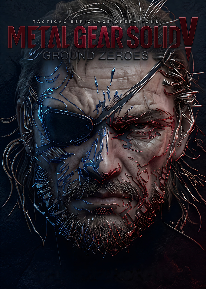 Metal Gear Solid V Ground Zeroes Poster