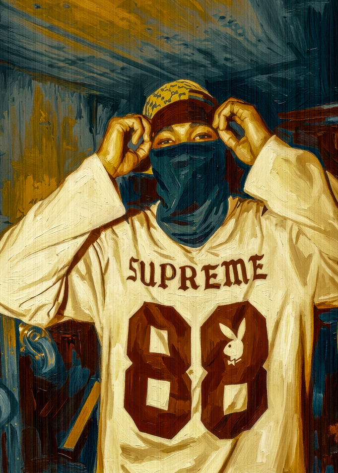 Supreme Playboy Jersey Portrait