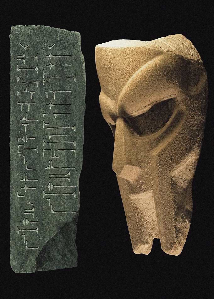 MF DOOM Stone Mask and Tablet
