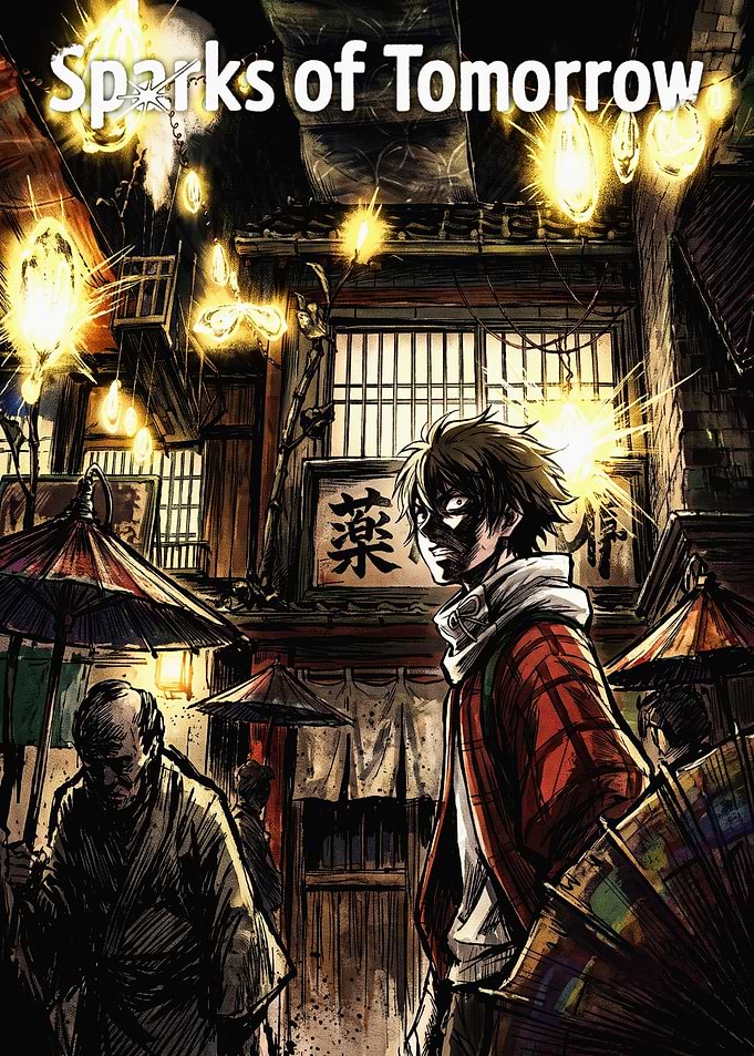 Sparks of Tomorrow Anime Illustration