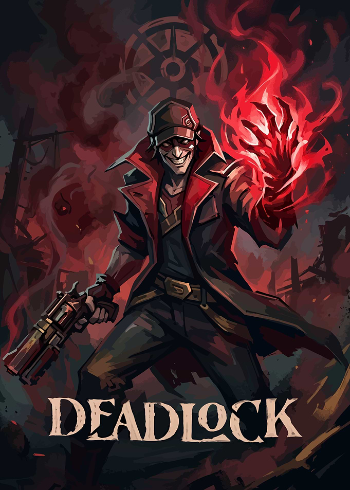 Deadlock Game Character Poster