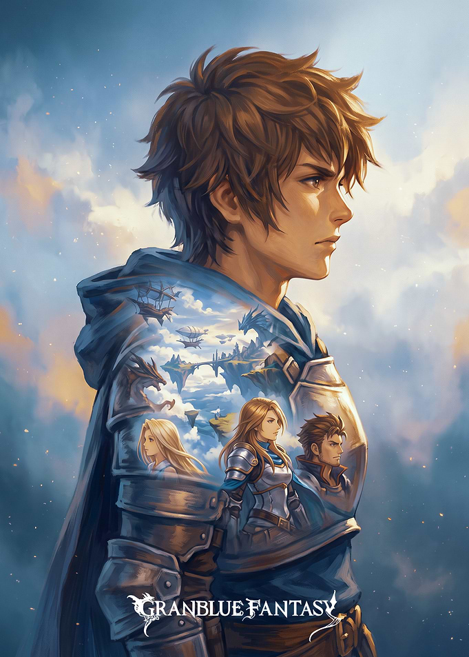 Granblue Fantasy Character Art Poster
