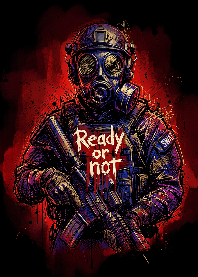 Ready or Not SWAT Tactical Art