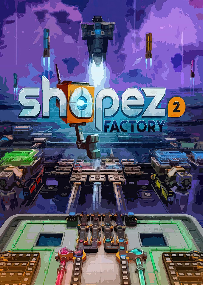 Shapez 2 Factory Game Poster