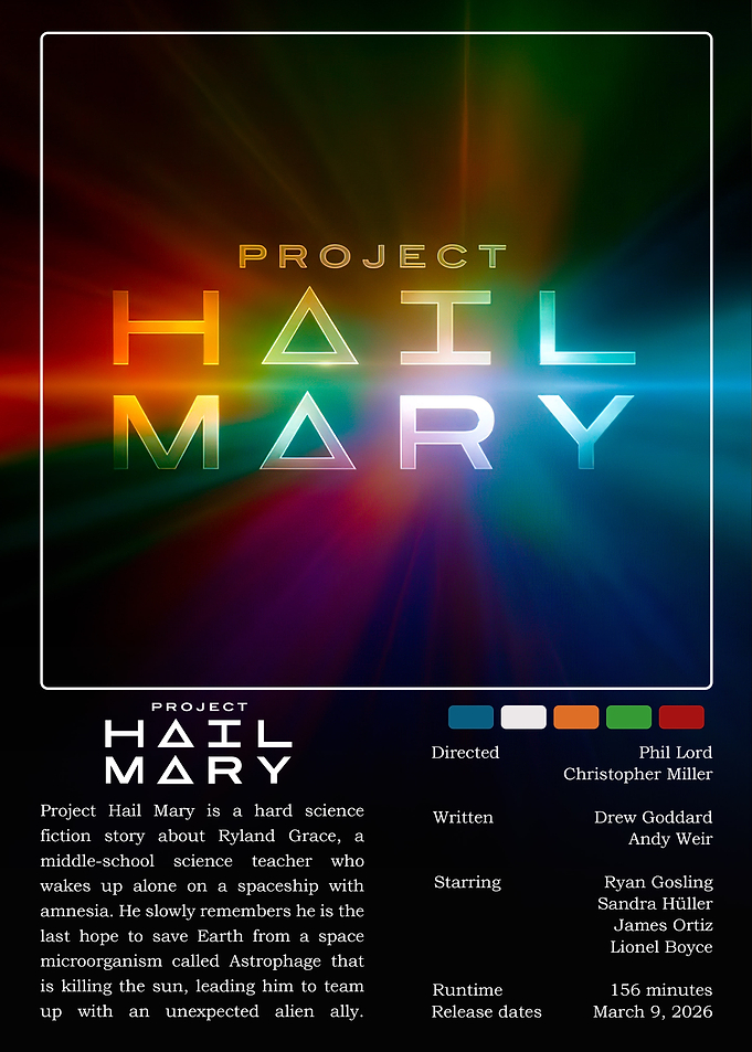 Project Hail Mary Movie Poster