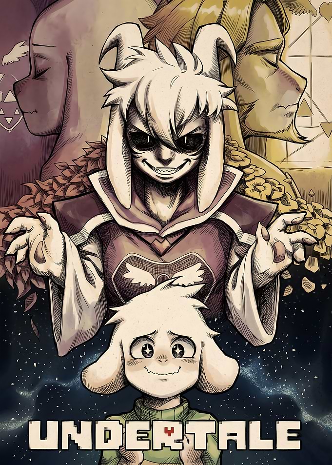 Undertale Asriel Dreemurr Fan Art