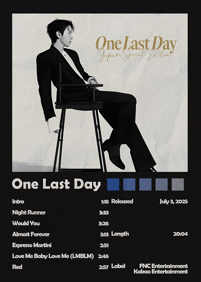 One Last Day Album Poster