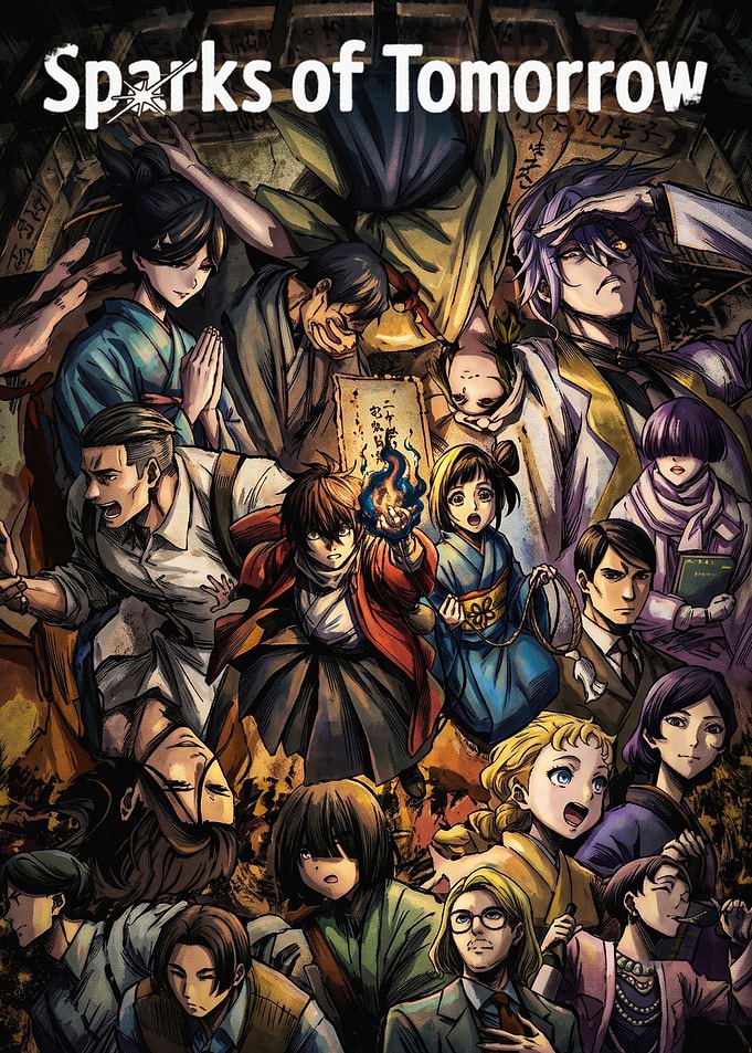 Sparks of Tomorrow Anime Ensemble Poster