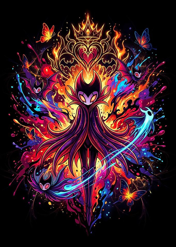 Nightmare King Grimm Hollow Knight Art