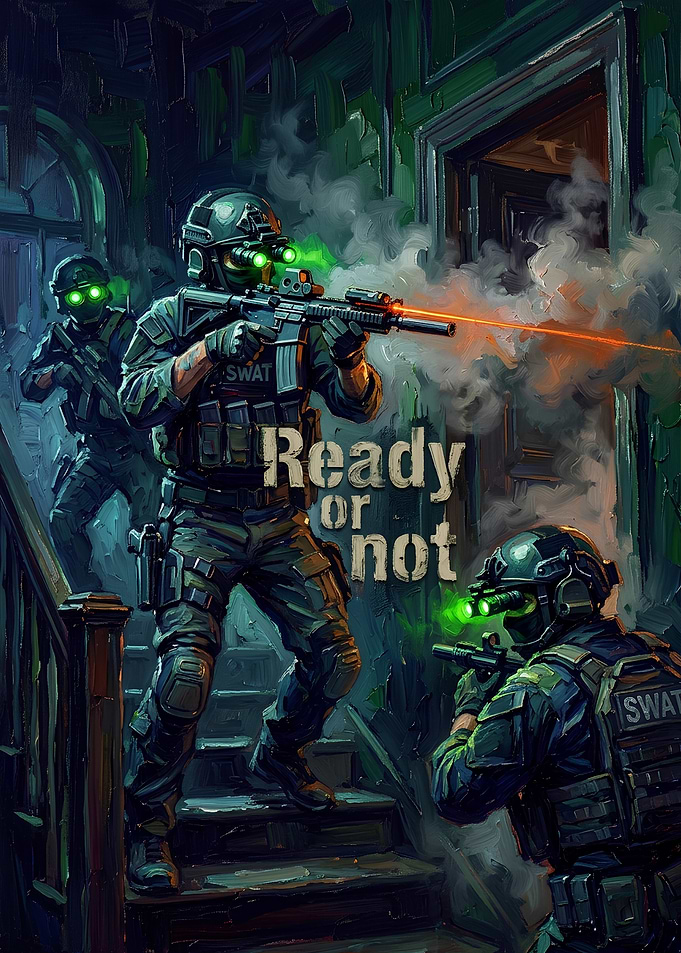 Ready or Not SWAT Tactical Poster