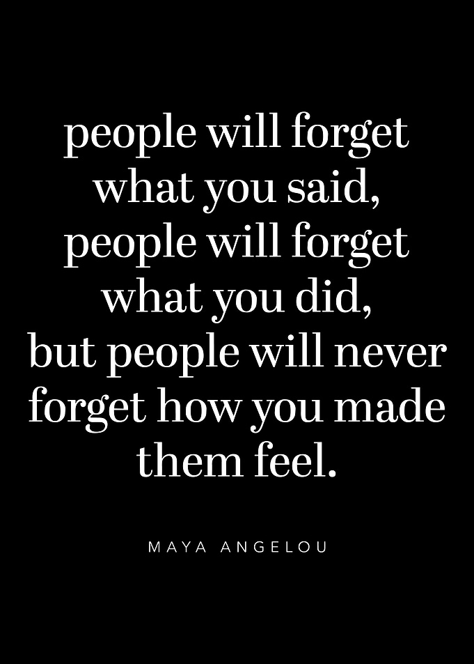 Minimalist Maya Angelou Quote Wall Art