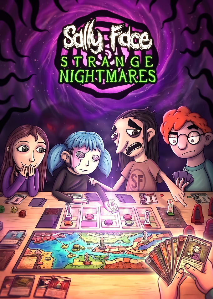 Sally Face Strange Nightmares Board Game