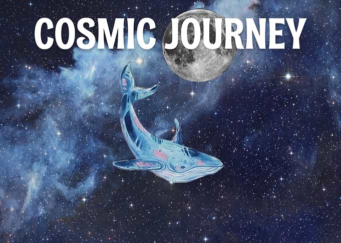 Cosmic Journey Space Whale