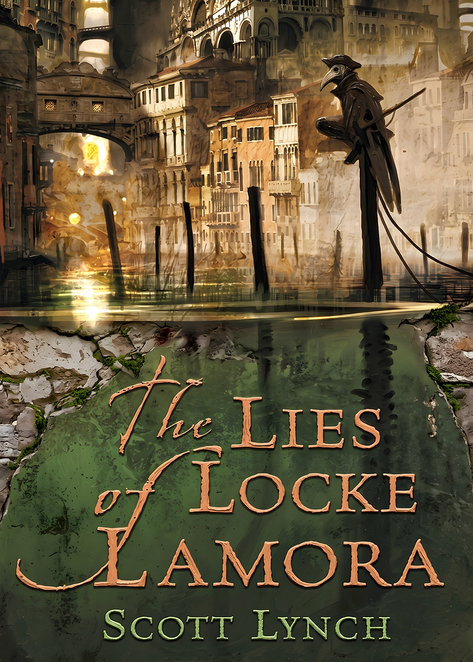 The Lies of Locke Lamora Book Cover
