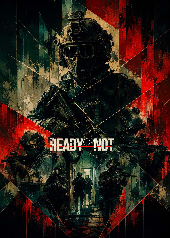 Ready or Not Tactical Game Poster