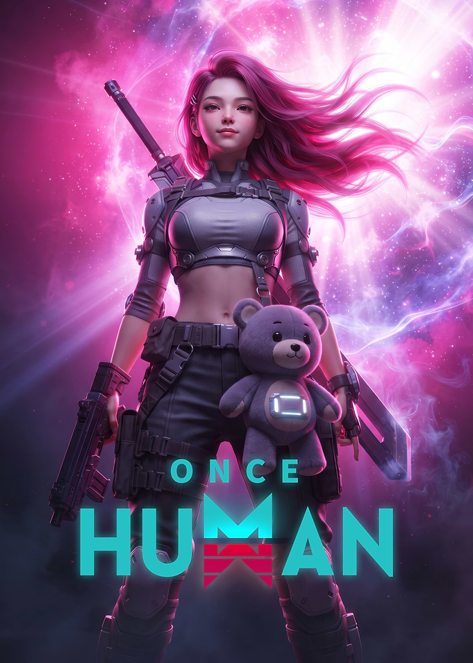 Once Human Game Character Poster