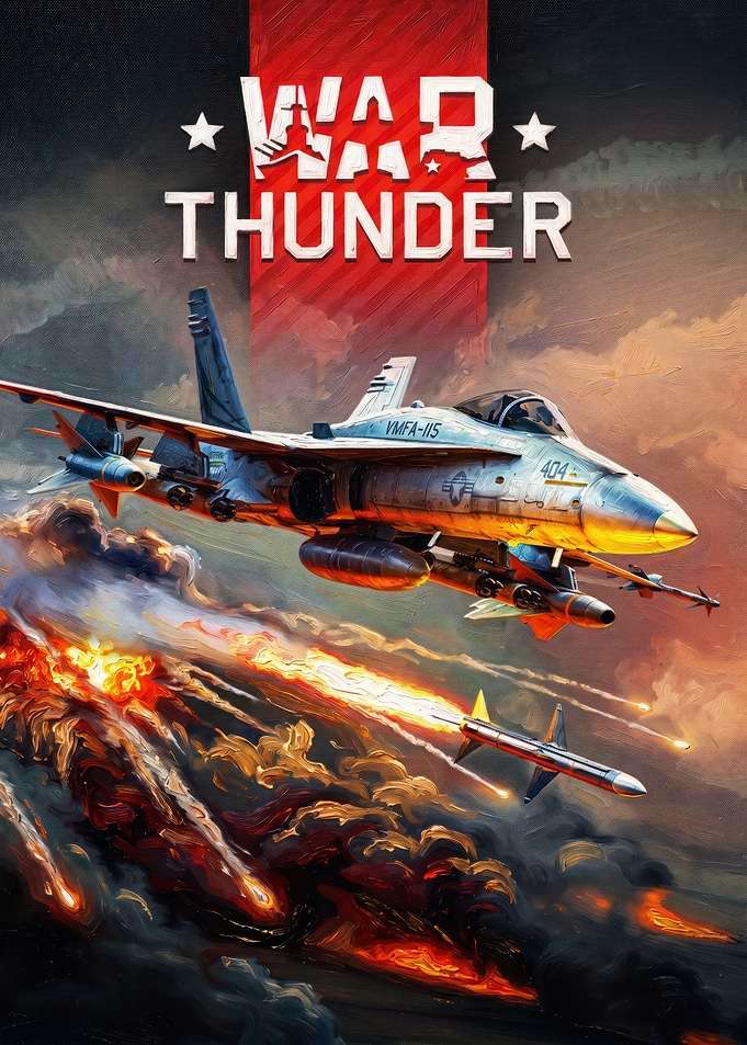 War Thunder F/A-18 Hornet Combat Art