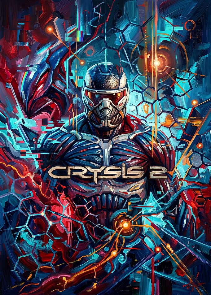Crysis 2 Nanosuit Abstract Art
