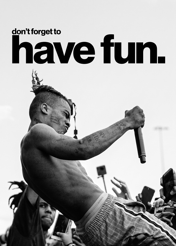 XXXTentacion Concert Portrait