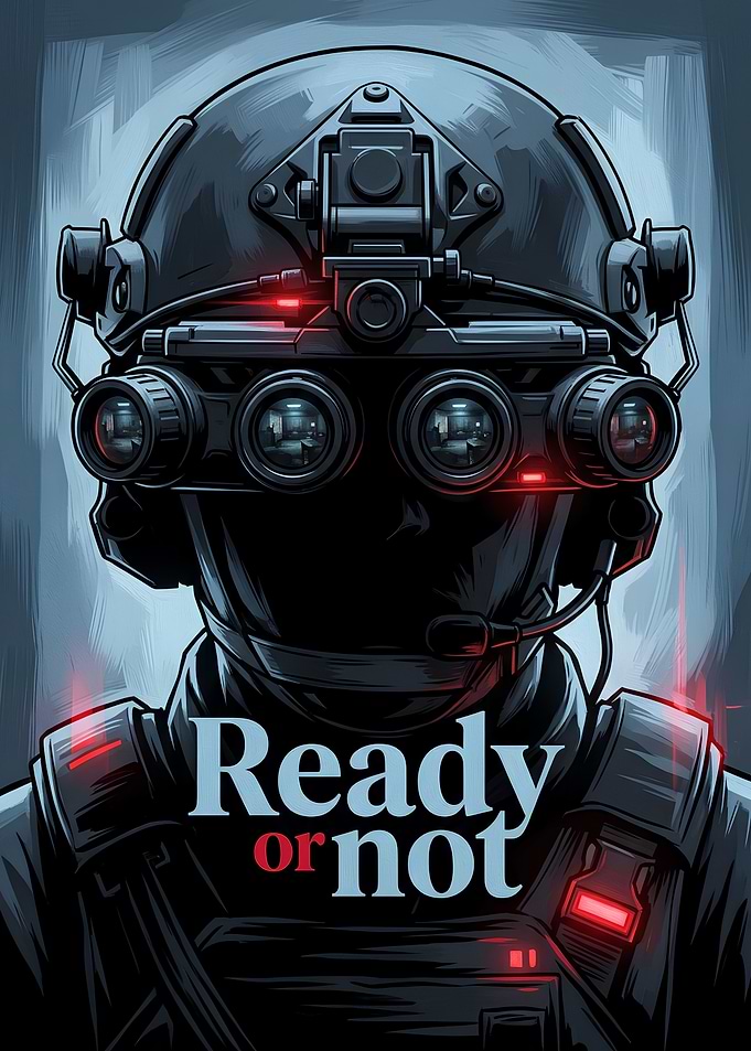 Ready or Not Tactical Soldier Poster
