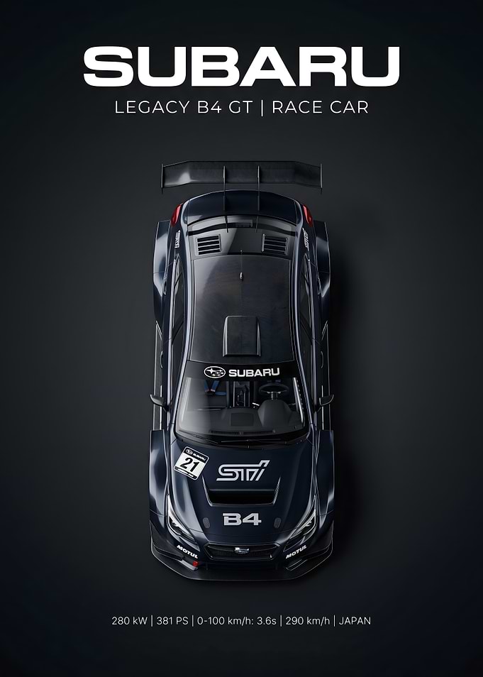 Subaru Legacy B4 GT Race Car
