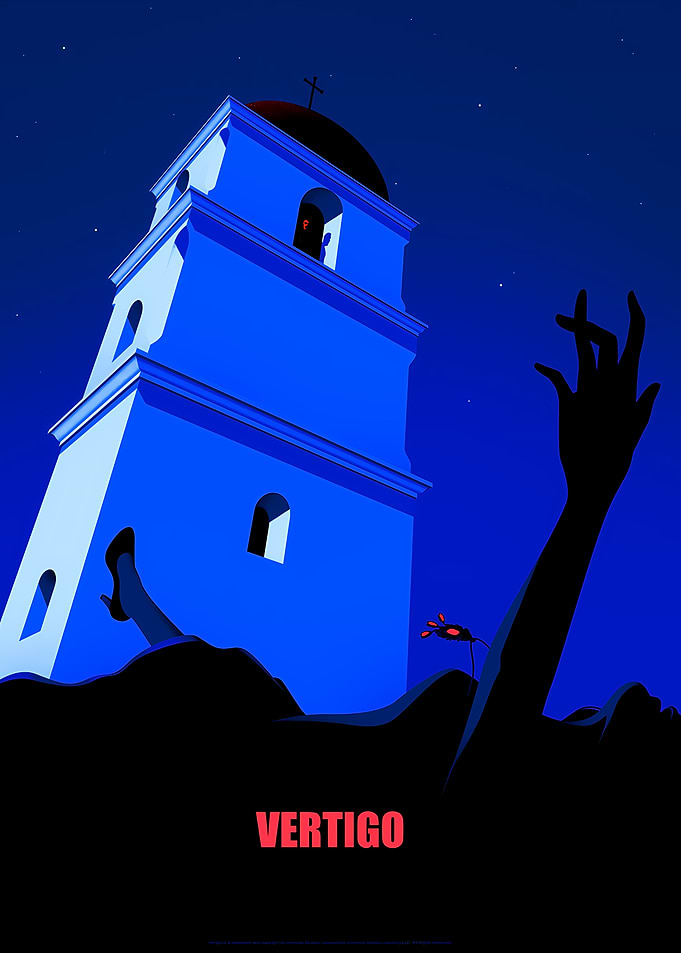 Vertigo Movie Poster Art