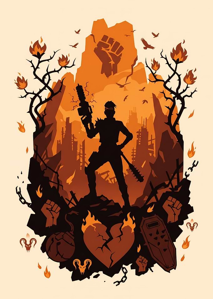 Apex Legends Mad Maggie Poster Art