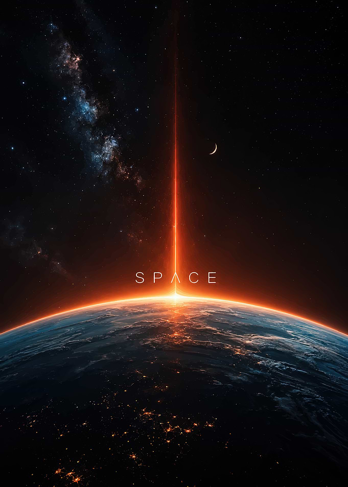 Cosmic Horizon with Radiant Beam