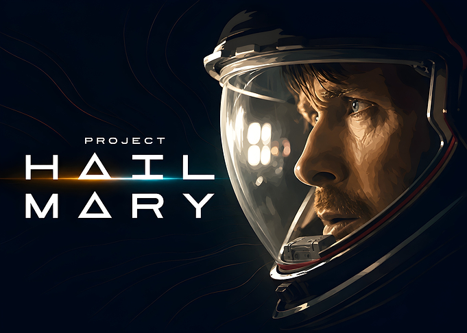 Project Hail Mary Astronaut Poster