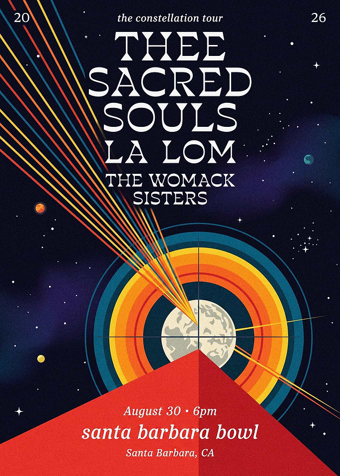 Thee Sacred Souls Constellation Tour Portrait