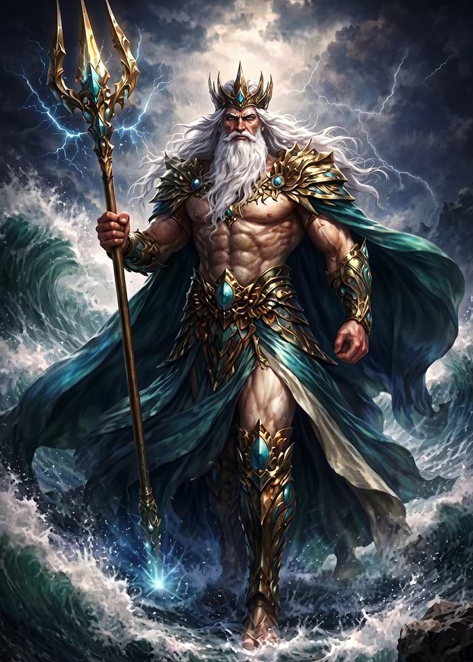 Poseidon God of the Sea
